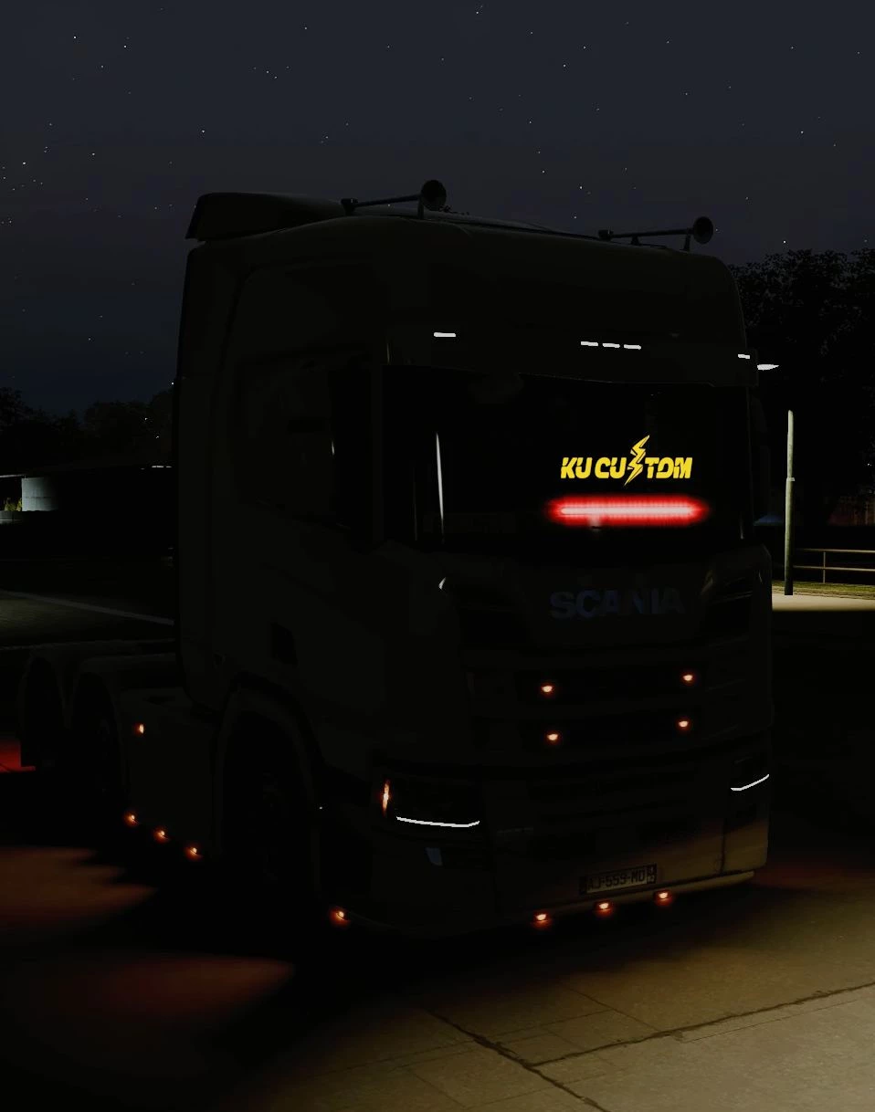 Red Strobe for Scania NG R/S v1.0