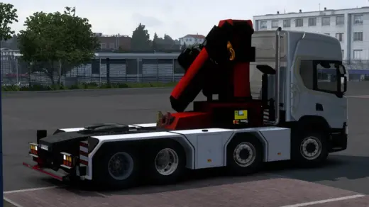 Scania NG PGRS Crane Chassis ADD-On v1.57