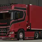 Scania S650 Heinrichs Thermoliner + Trailer v6.0 1.57
