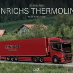 Scania S650 Heinrichs Thermoliner + Trailer v6.0 1.57