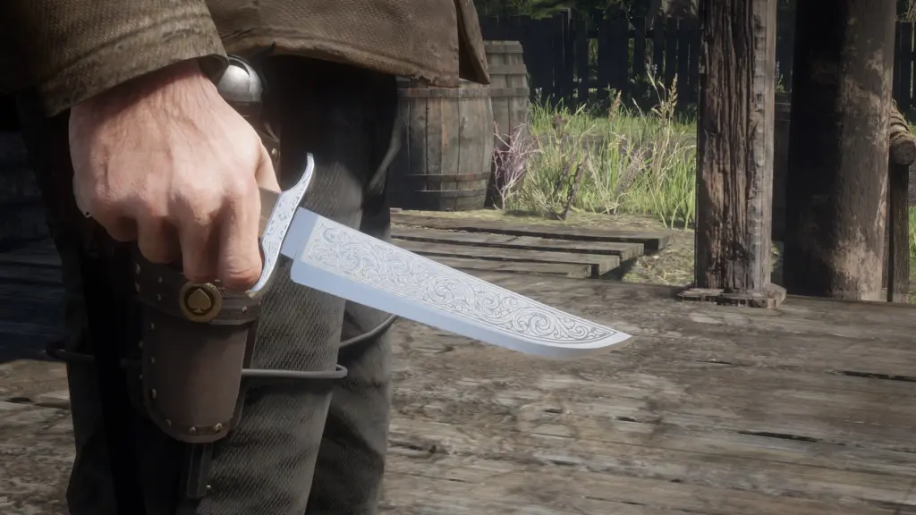 Engraved dutch’s knife V1.0