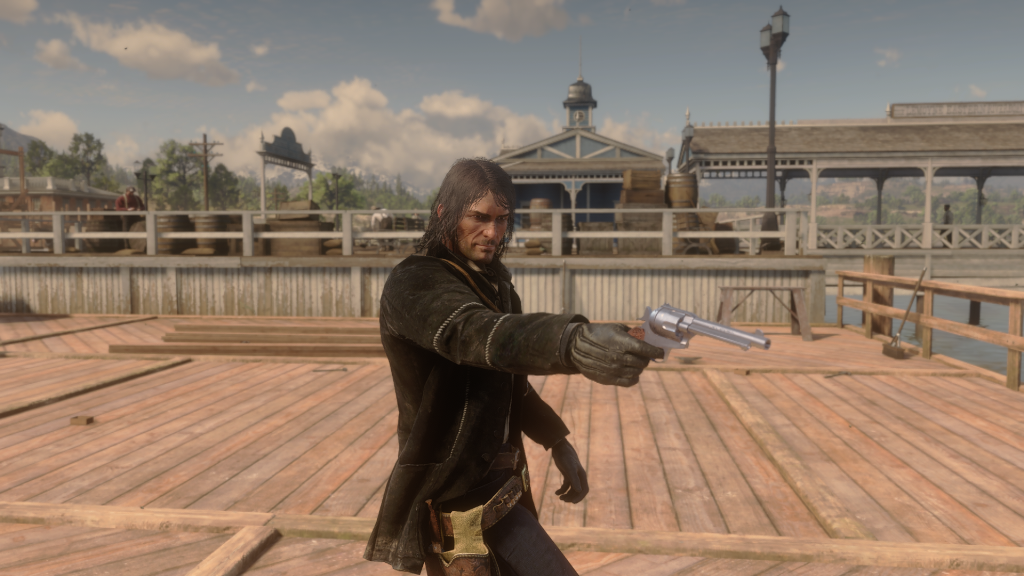 Patchless western coat