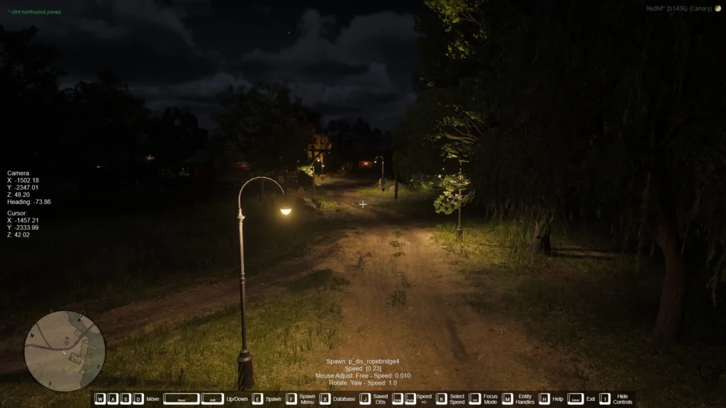 Thieves landing lit up story and redm V1.0
