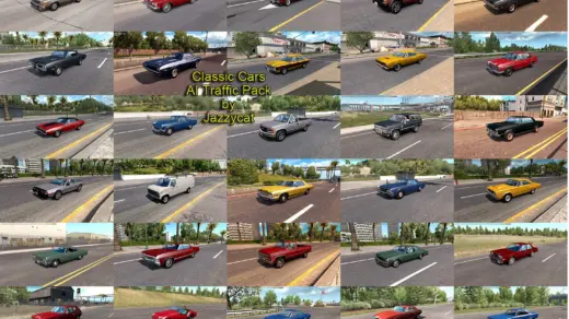 Classic Cars AI Traffic Pack by Jazzycat v9.0.11