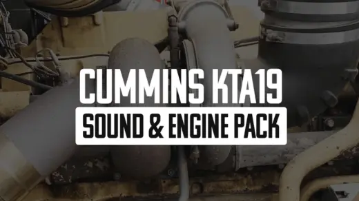 Cummins KTA Sound & Engine Pack v1.1