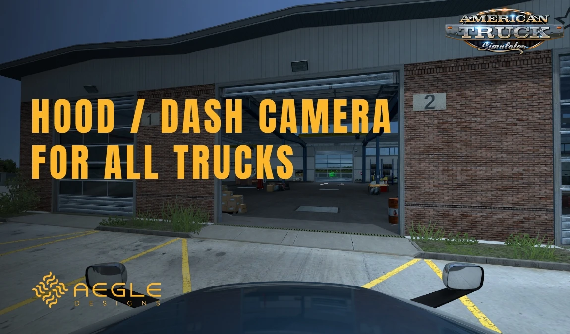 Hood / Dash Camera for all trucks v1.0 (1.57.x)