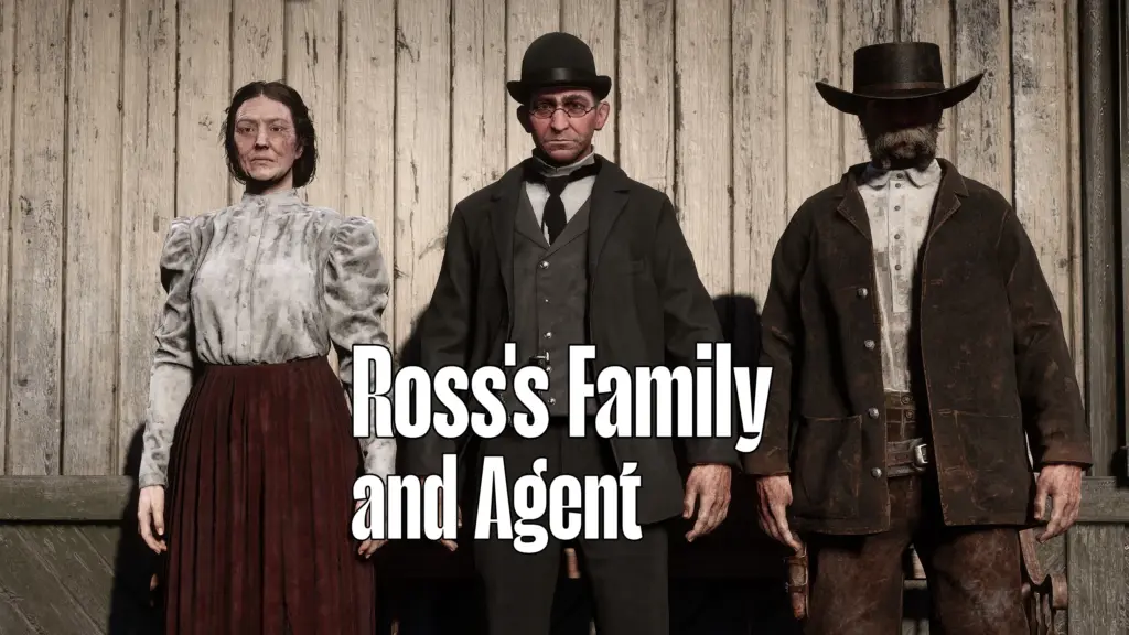 RDR1 Ross’s Family and Agent V1.0