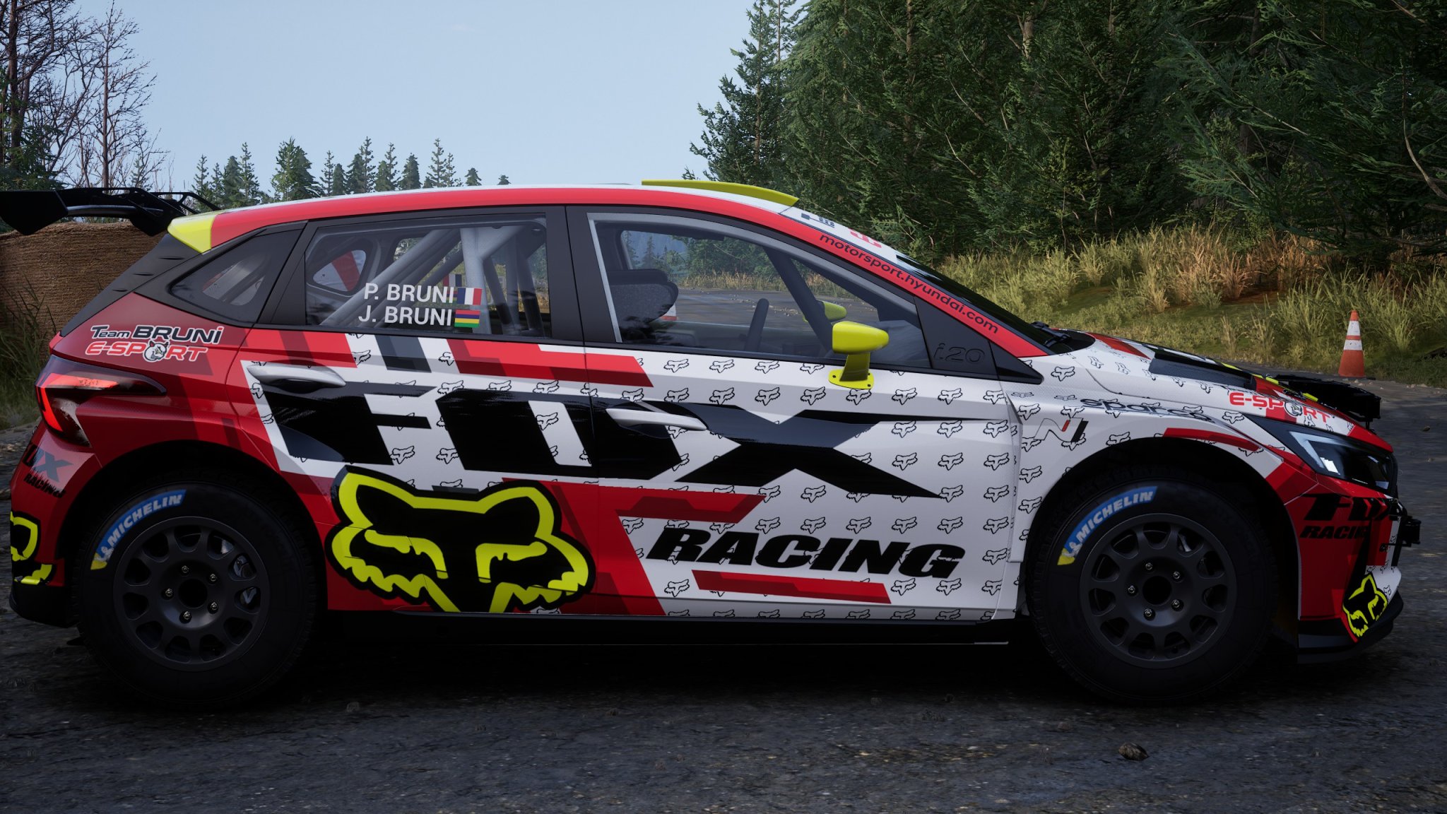 Hyundai i20 FOX RACING TBES2