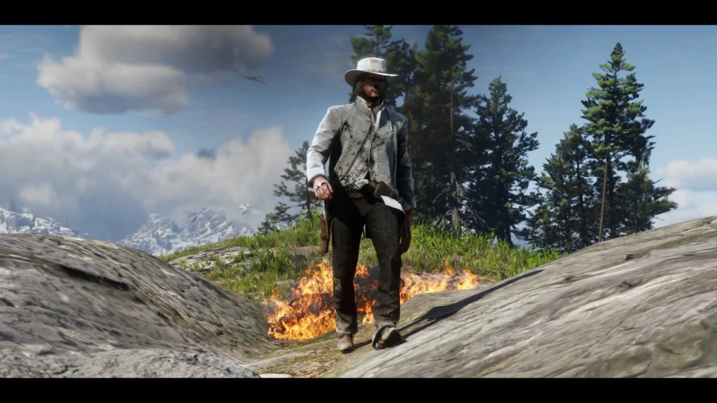 John White Coat vest Hat V1.0