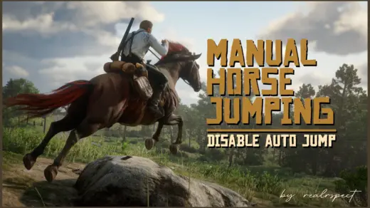 Manual Horse Jumping - Disable Horse Auto Jump