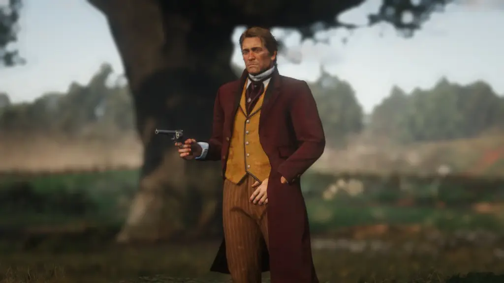 Maroon Shotgun Coat V1.0