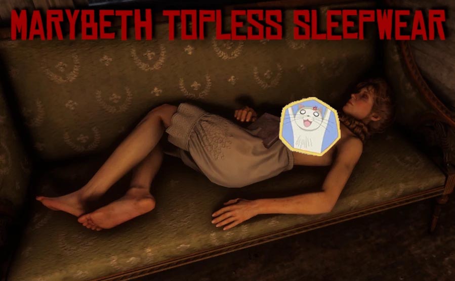 Mary-Beth Gaskill – Topless Sleepwear V1.0