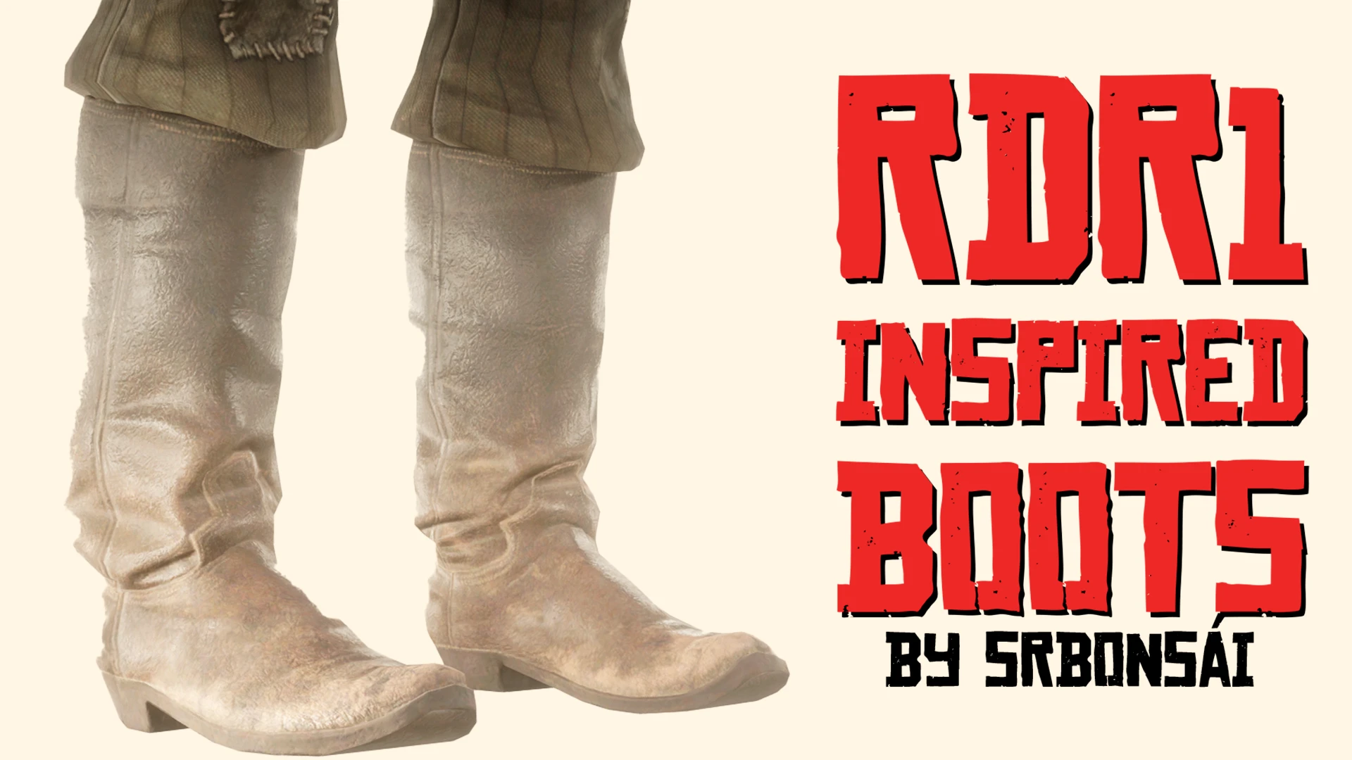 RDR1 Inspired Boots