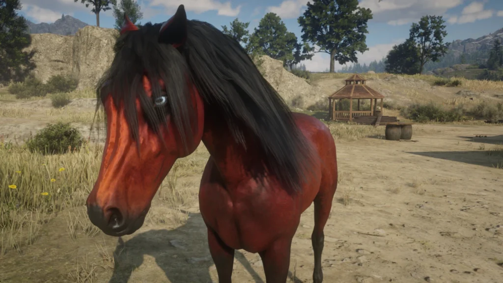 Red Chestnut Arabian Enhanced V1.0