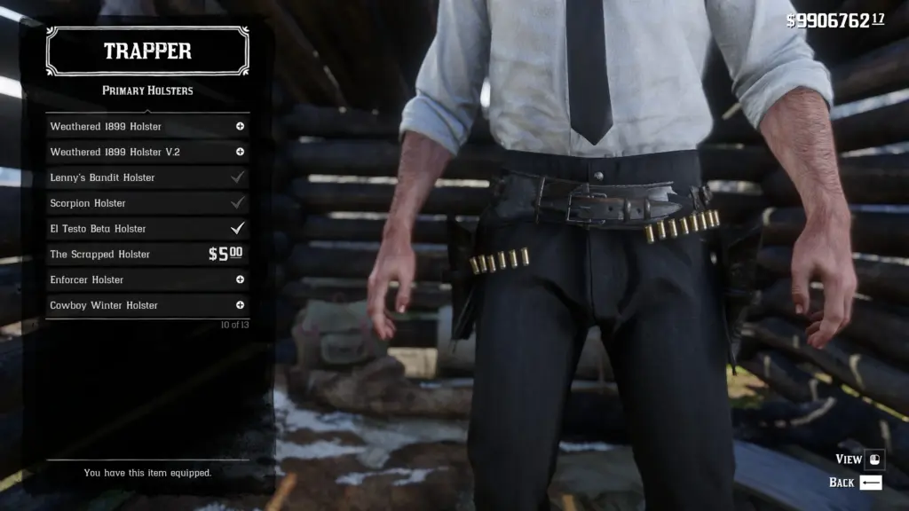 Sheriff Freeman holster and gunbelt V1.0