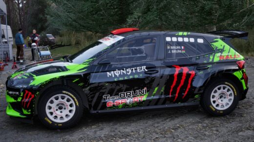 Skoda Fabia RS Monster Energy TBES