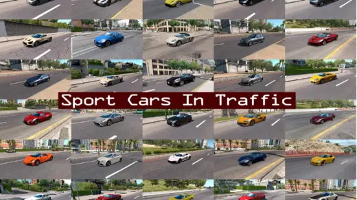 Sport Cars Traffic Pack