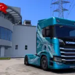2022 Scania 770 S V8 Frost Edition Paintjob v1.0