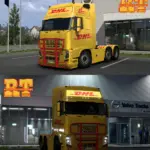DHL Skins for Volvo FH 1/2/3 v1.0