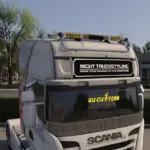 Lightbox for Scania Streamline and Scania R2009 v1.0