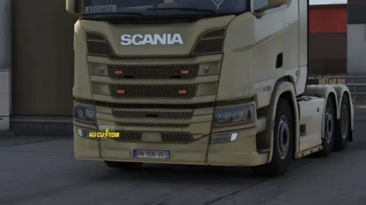 Red DRL Exlusive for Scania NG R/S v1.0