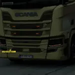 Red DRL Exlusive for Scania NG R/S v1.0