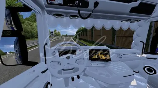 Scania NG Padre Pio Custom Interior v1.0
