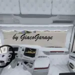 Scania S Padre Pio Italian Style White Interior v1.0