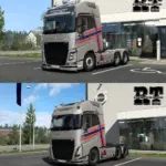 Volvo Perfomance Norway Edition Skins for Volvo FH 4/5/6 v1.0
