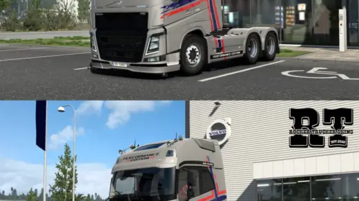 Volvo Perfomance Norway Edition Skins for Volvo FH 4/5/6 v1.0