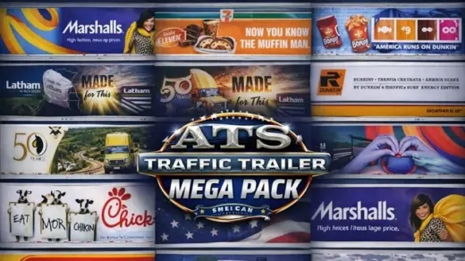 ATS Traffic Trailer Mega Pack v1.0