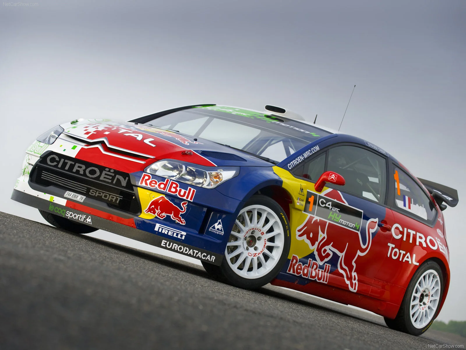 Citroen C4 HY WRC 2008 livery on the Xsara - Sebastien Loeb