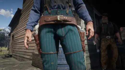 Dual Hermits Gun Belt