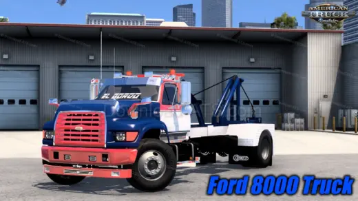 Ford 8000 Truck + Interior