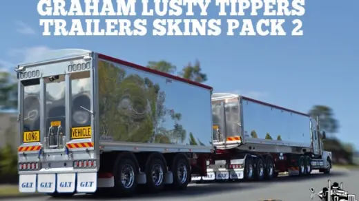 Graham Lusty Tipper Trailer Skins Pack 2