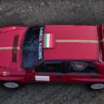 Lancia Delta Hf integrale Bordeaux Red