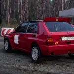 Lancia Delta Hf integrale Bordeaux Red1