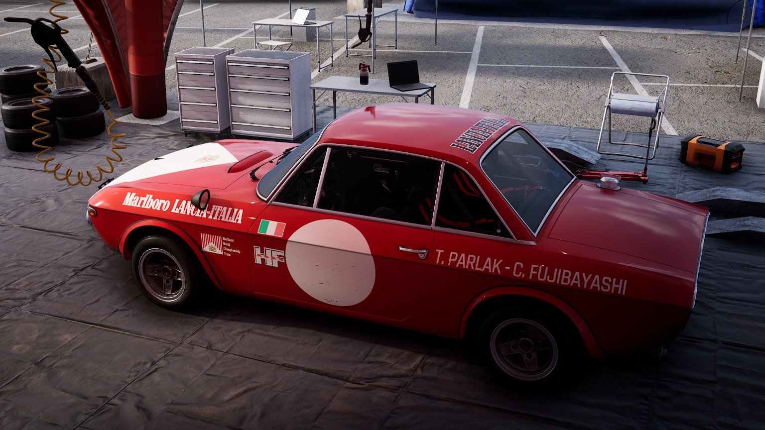 Lancia Fulvia Coupe HF - Sandro Munari