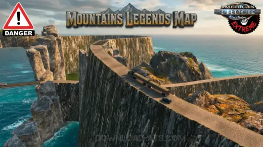 Mountains Legends Map