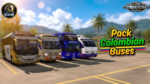 Pack Colombian Buses