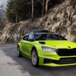 Skoda Fabia RS Rally2 - Presentation Mamba Green