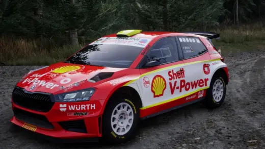 Skoda Fabia RS SHELL V-POWER TBES2