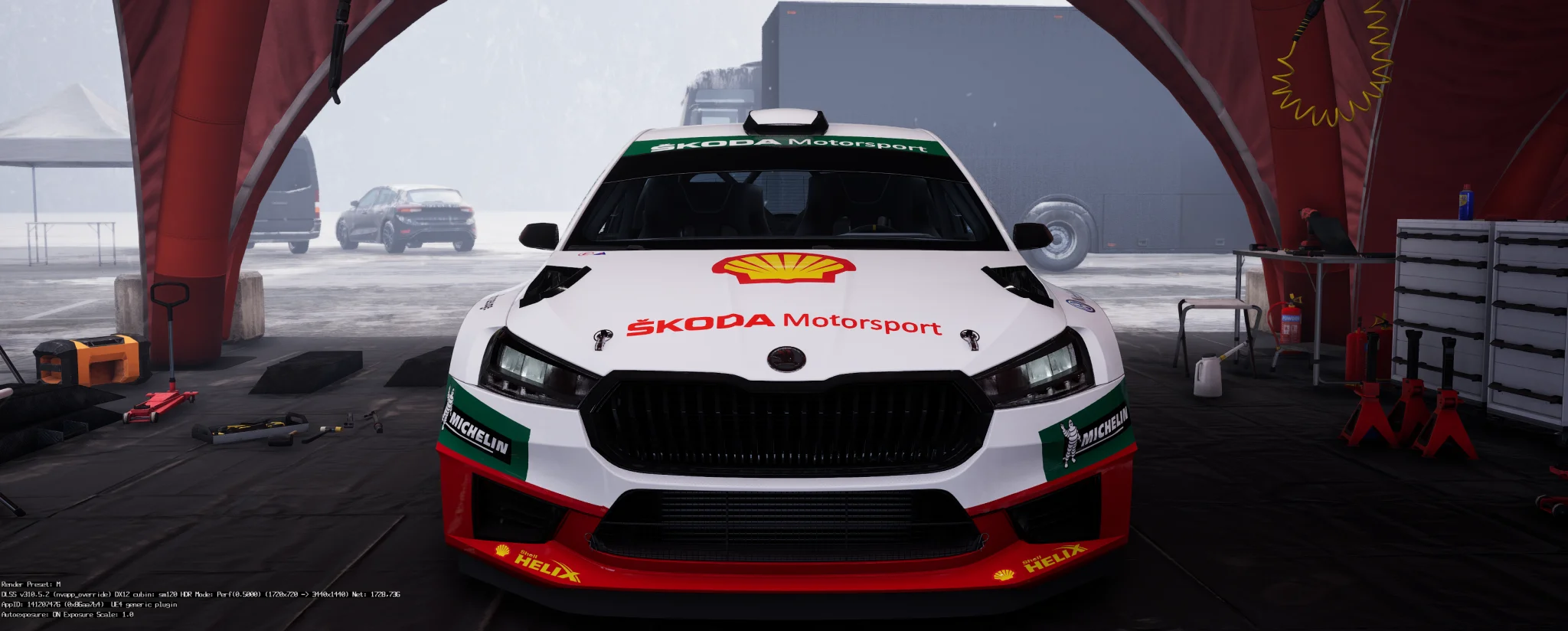 Skoda Fabia WRC tribute Colin Mcrae
