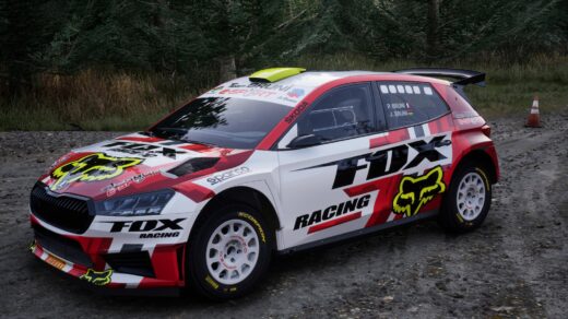Skoda Fabias RS FOX Racing TBES1