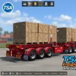 TSA CJD Freighter Flattop and Dropdeck Trailers2