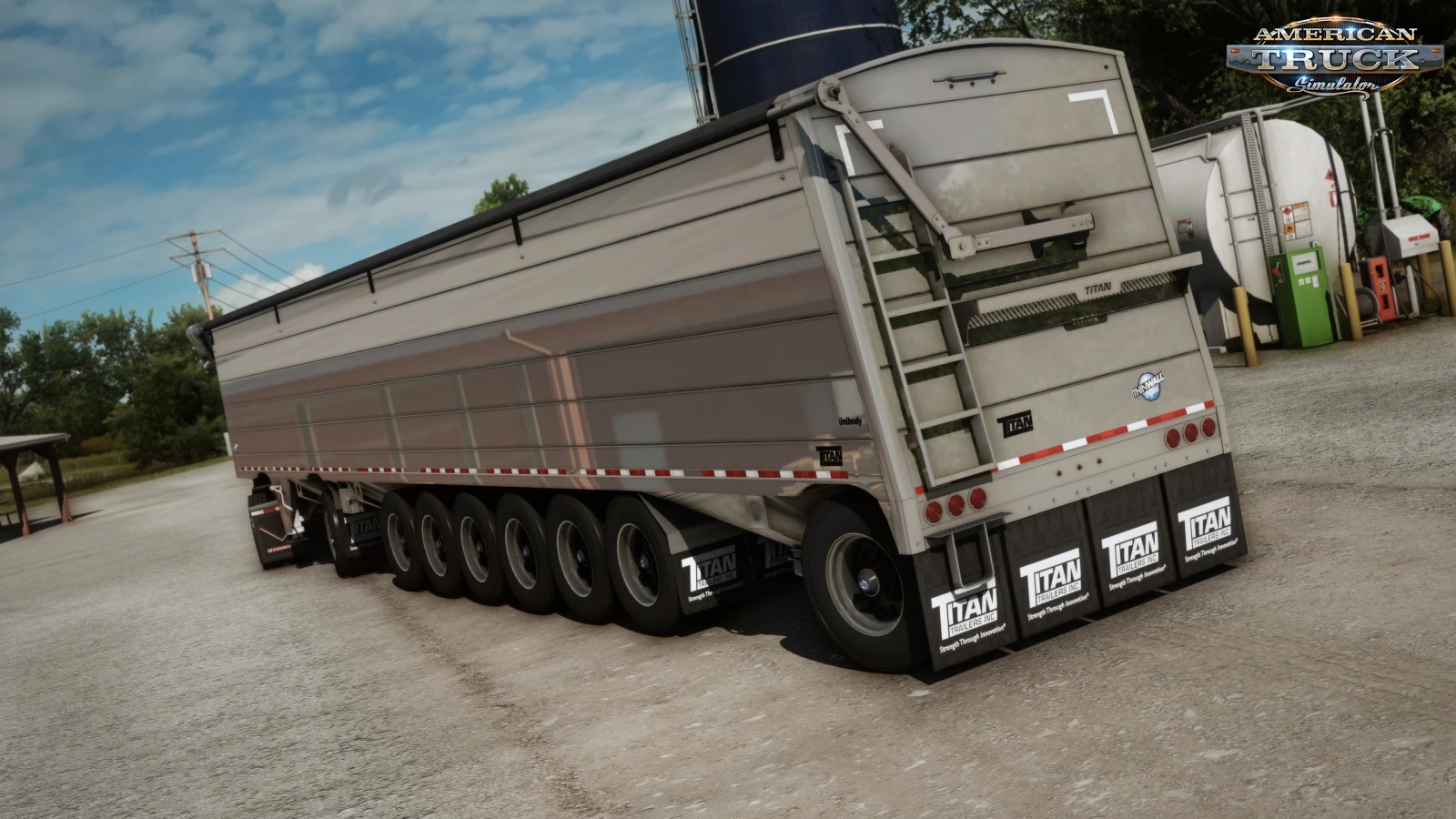 Titan Unibody Hopper Trailer
