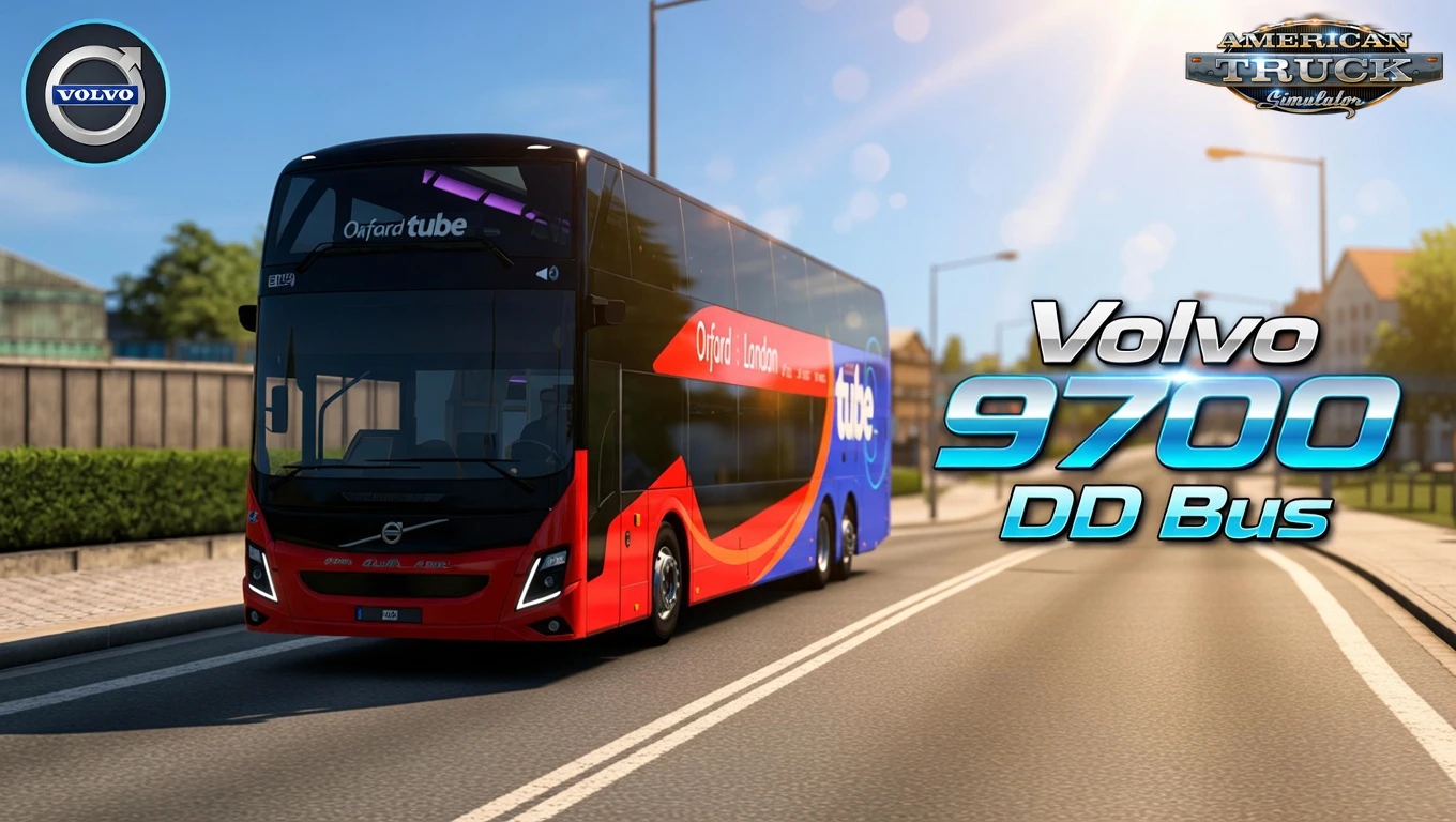 Volvo 9700 DD Bus + Interior V3.0 (1.58.x) – ModsCloud.net