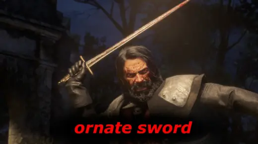 ornate sword