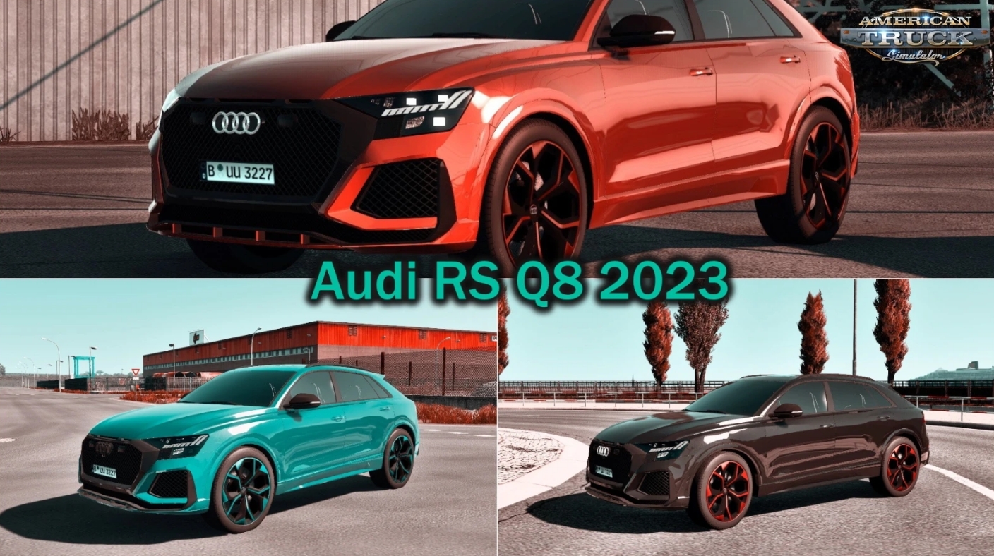 Audi RS Q8 2023 + Interior v1.24