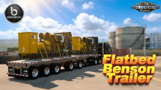 Flatbed Benson Trailer